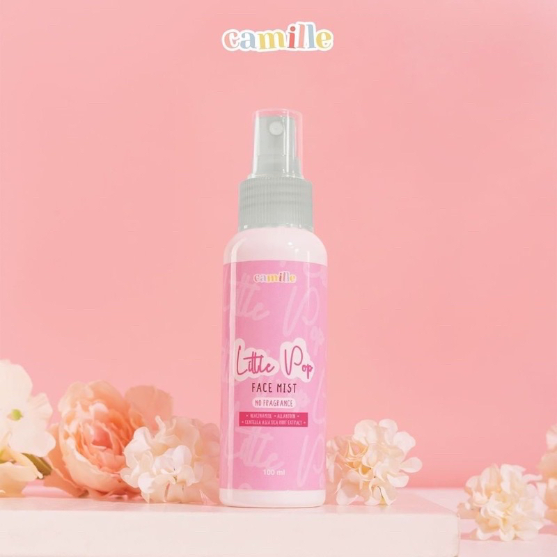 CAMILLE LITTLE POP FACE MIST BY CAMILLE BEAUTY 100ML - CAMILLE FACEMIST SAFFRON FACE SPRAY