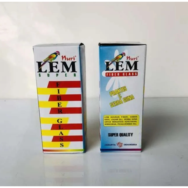 Lem Fiber Glass Nuri Lem 250 Gram Lem Super FiberGlass Glue Power Lem Penambal Tangki Air Bocor Lem 