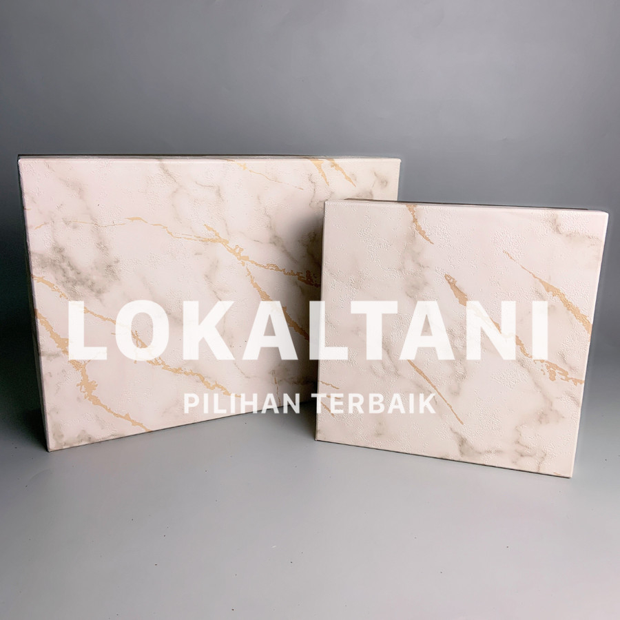 

Hard Box Kotak Hampers / Kotak Hadiah / Gift Box Tebal + Pita - Brown