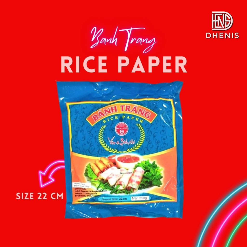 

BANH TRANG RICE PAPER 22 CM