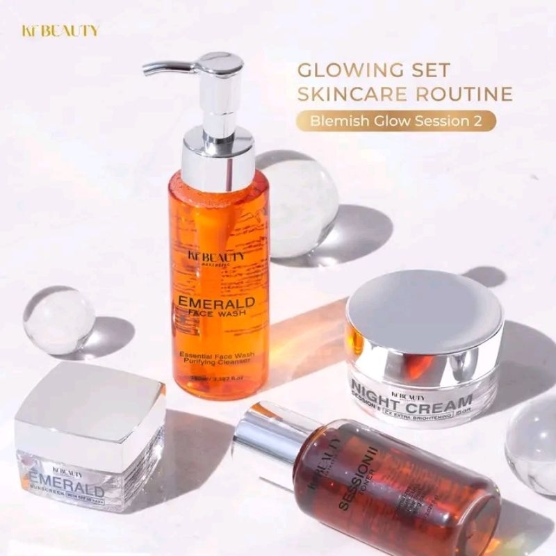 (Ecer) KF KLINIK Tahap 2 / Blemish Glow by KF SKIN Original 100%