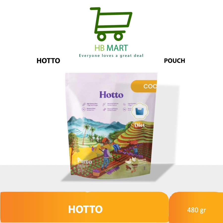 

Hotto Purto 1Pouch 16sachet multigrain cemilan sehat / Hotto Purto Multigrain/Oat with Purple Potato - 1 pouch 16sachet