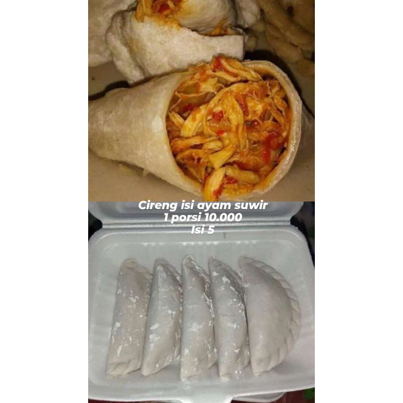 

Cireng Isi Ayam Suwir Frozen