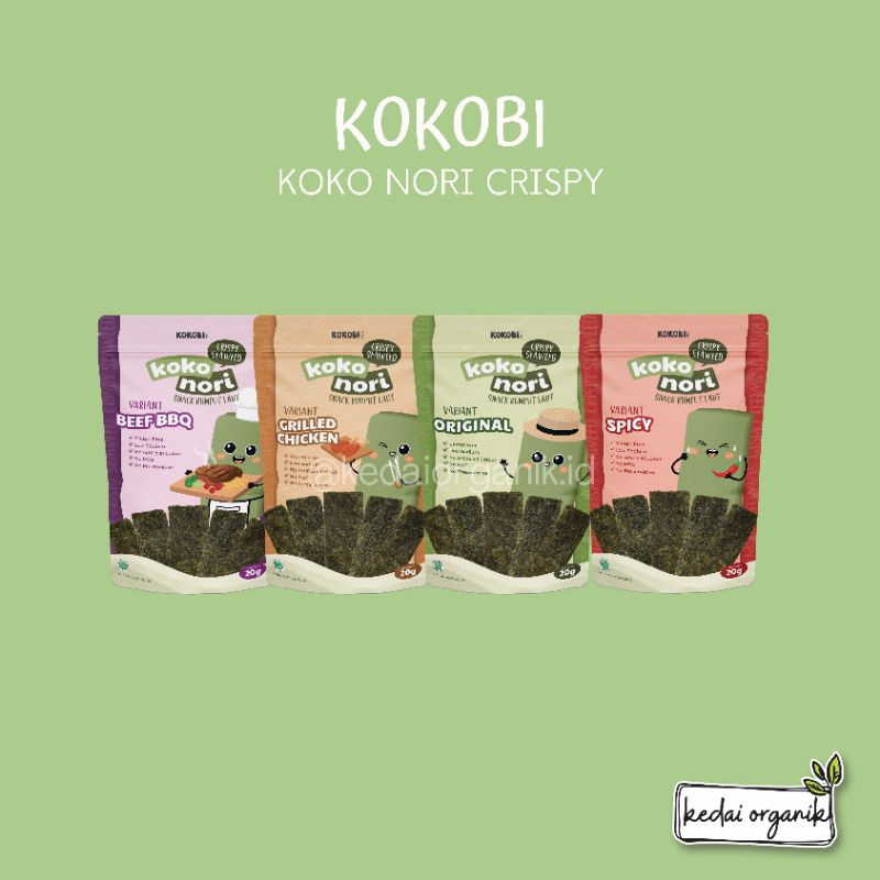 

KOKOBI Koko Nori Crispy Seaweed