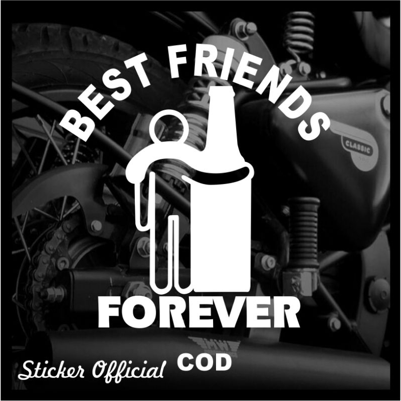 

sticker best friend forever