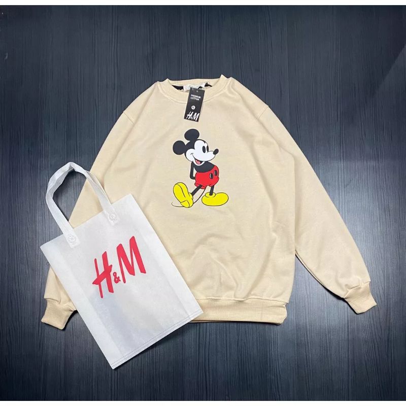 crewneck mickey mouse sweater mickey mouse