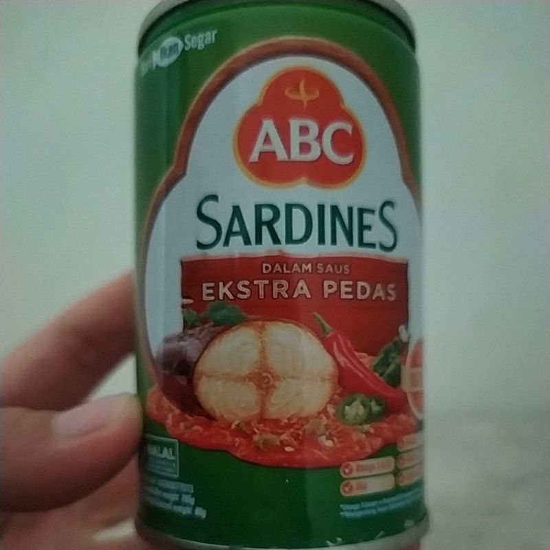 

Sarden ABC 155 gr Extra Pedas