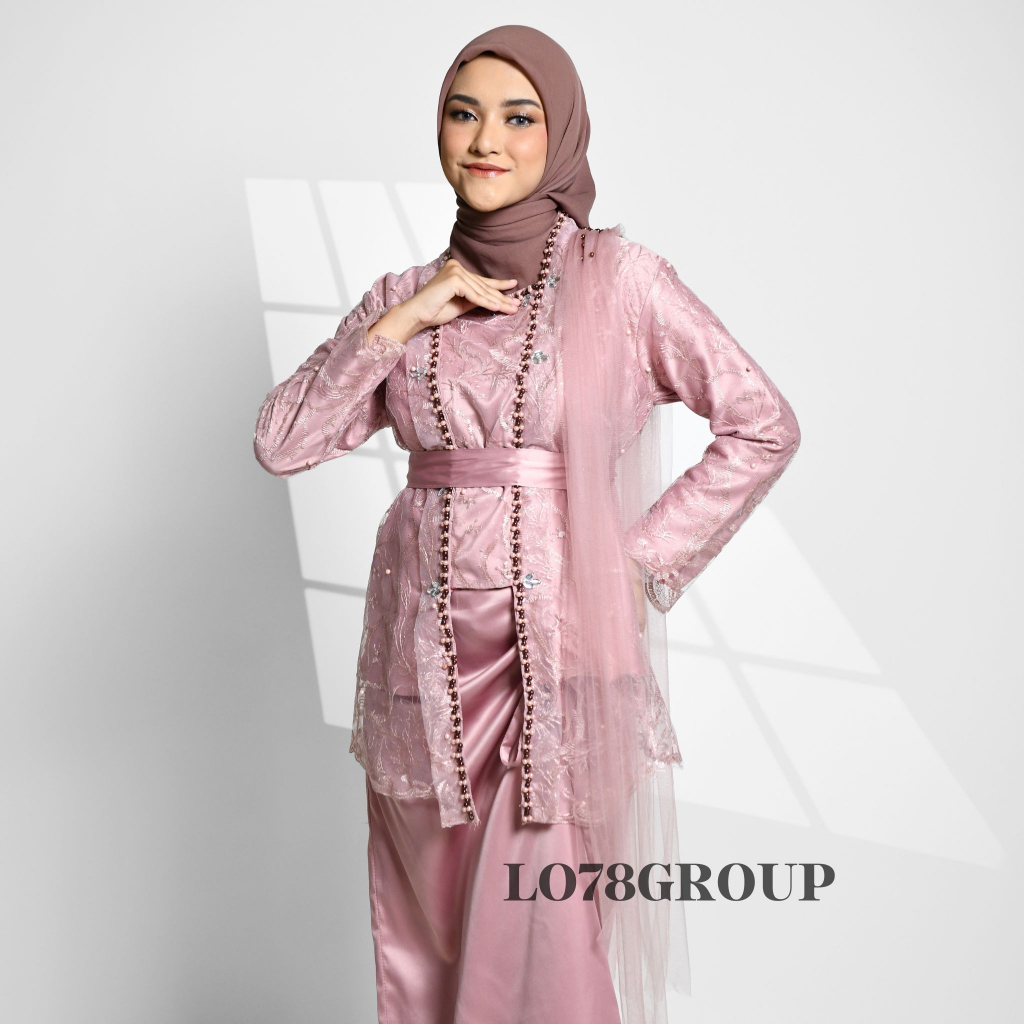 TERBARU - JUMBO READY / SUHITA SET KEBAYA SATIN MODERN KEBAYA KUTU BARU SETELAN WANITA KEBAYA BRUKAT