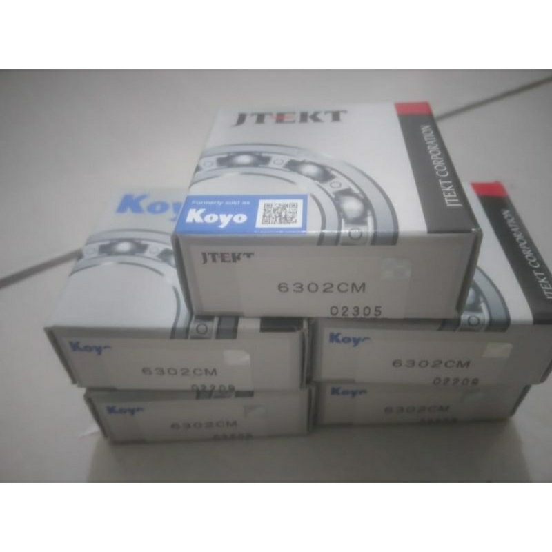 BALL BEARING 6302 KOYO JAPAN ORIGINAL