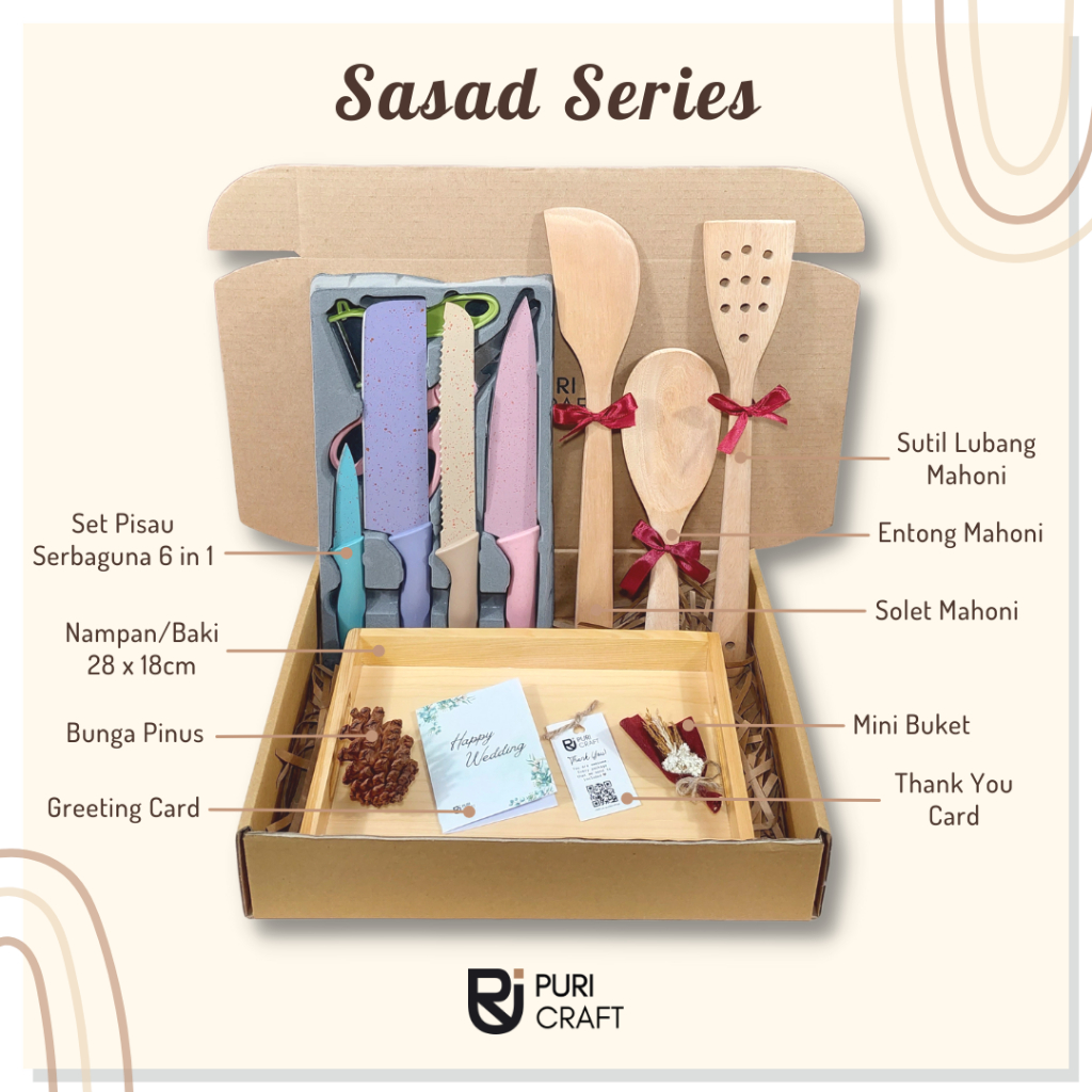 

SASAD Series / Kado Pernikahan / Kado Guru / Hampers Lebaran / Kado Nikahan / Hampers Nikah / Hampers Nikahan / Hampers Wedding