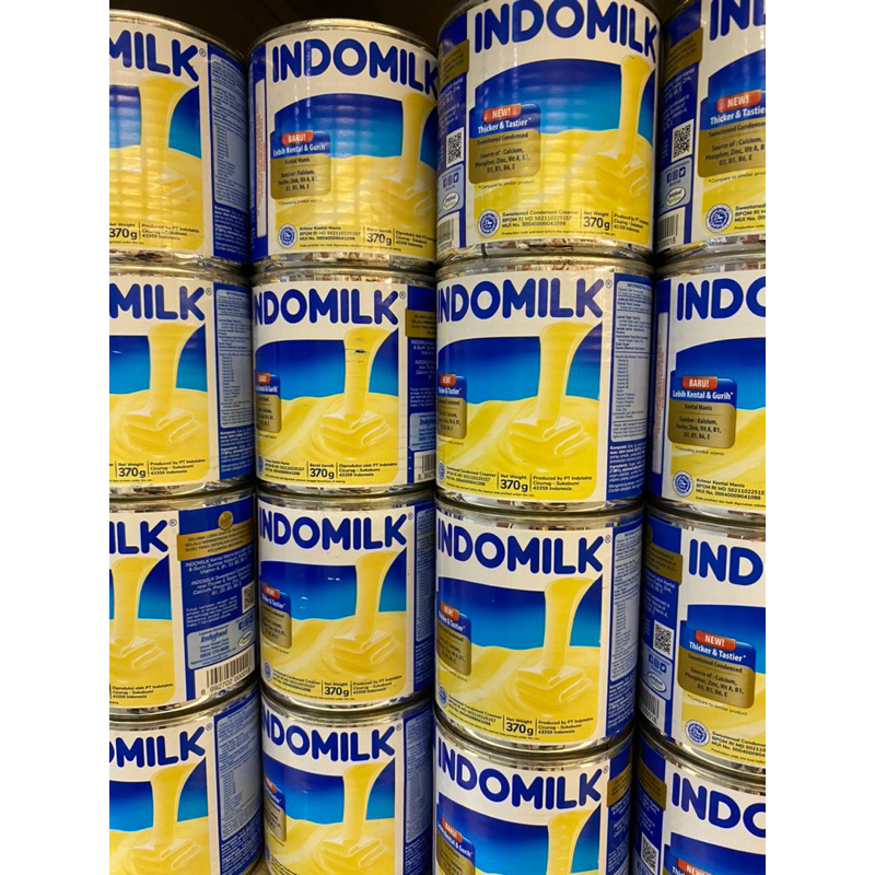 

KENTAL MANIS VANILA KEMASAN KALENG 370 gr INDOMILK , ENAK , OMELA