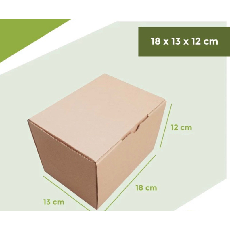 

box die cut 18x13x12cm