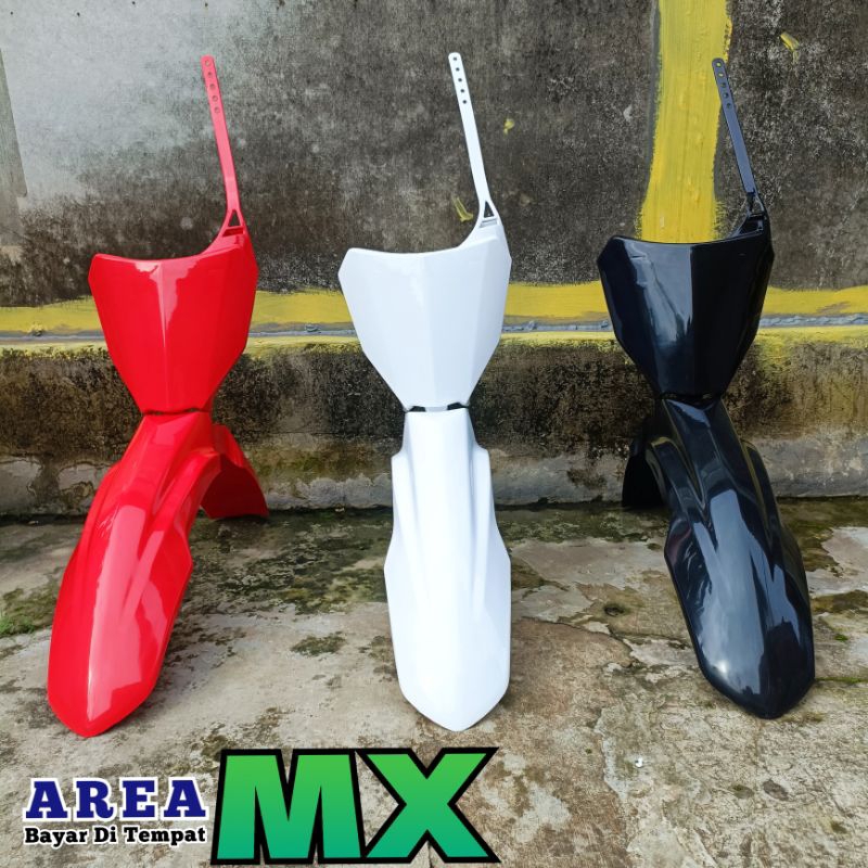 Spakbor Depan CRF 250 Dan Papan Nomor CRF250 Spakbor Slebor CRF 250 Cover Nomer CRF 250