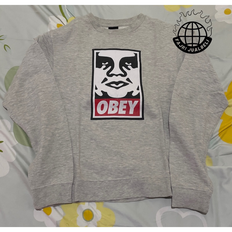CREWNECK OBEY GREY