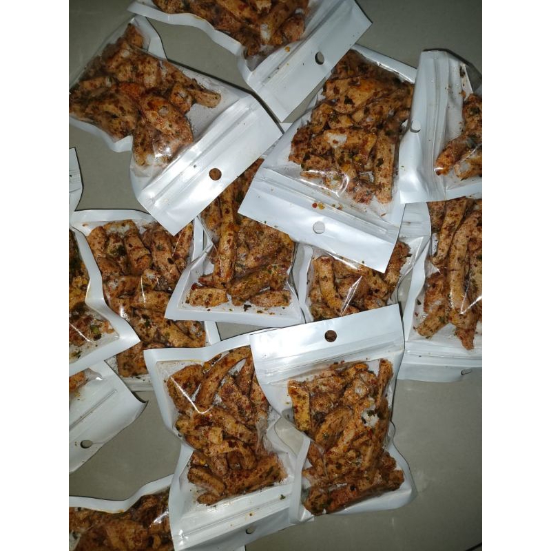 

Basreng Pedas Daun Jeruk / 20gr/ bungkus kecil