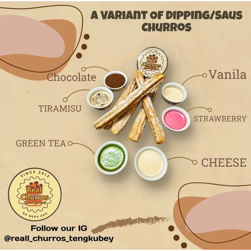 

Saus/Dipping Premium Churros