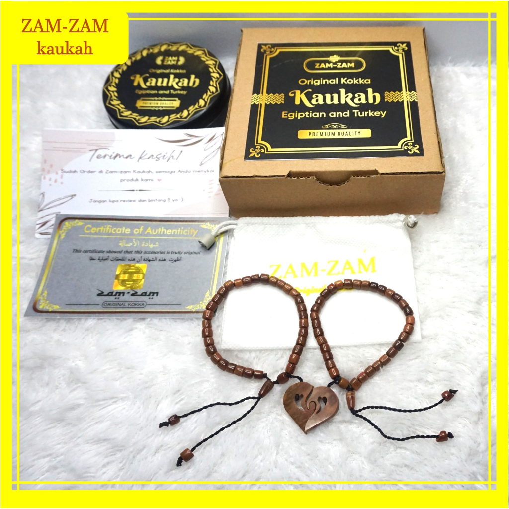 Gelang Kaukah Kokka Couple Love 100% Asli Bergaransi