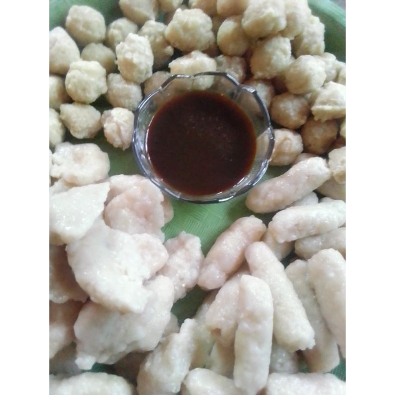 

paket 25 pcs pempek campur