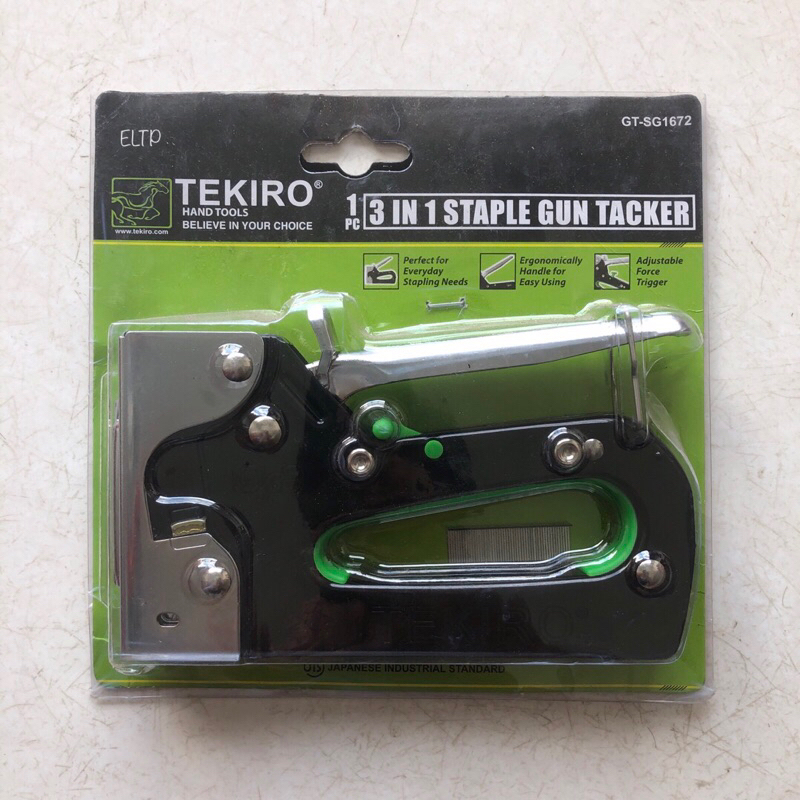 

STAPLE GUN TACKER 3 IN 1 TEKIRO