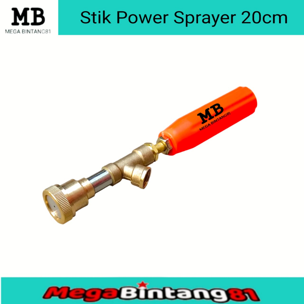 Stik stick sprayer stik power sprayer 20cm stik sprayer gun stik cuci motor kuningan