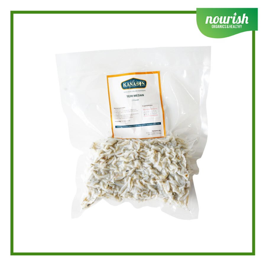

KANASIN TERI MEDAN / TANPA PENGAWET 250 gram-Jakbar