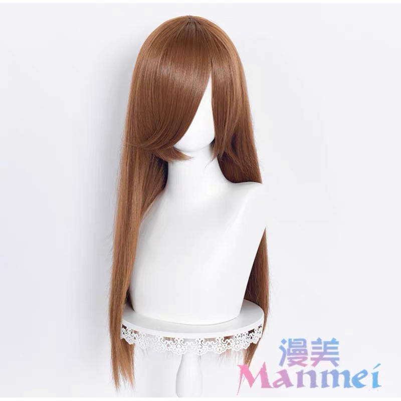 Wig Base Manmei Light Brown 60cm Coklat Muda 60 cm