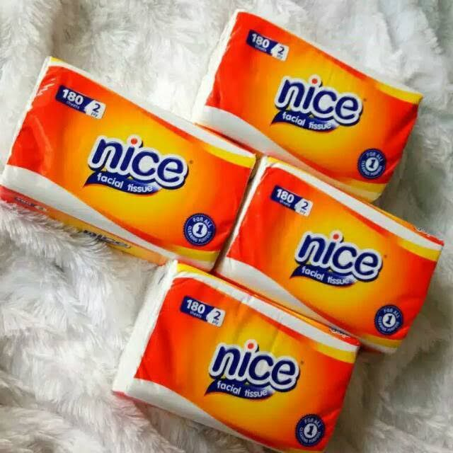 Tisu Nice 180 Sheet Kemasan baru