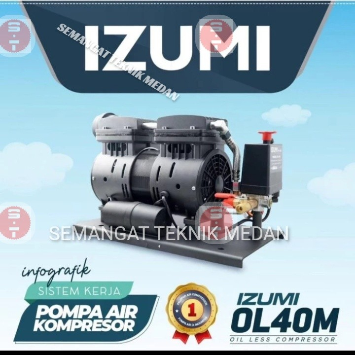 OL40M KEPALA KOMPRESOR POMPA AIR IZUMI JET WATER PUMP 40M 40 M METER