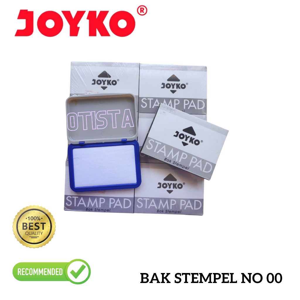 

Stamp Pad Joyko No 00/ Bak Stempel Joyko/ Tatakan Stempel Joyko No 00