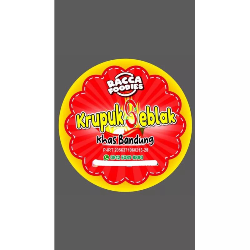 

‼️READY STOCK‼️Kerupuk Seblak by raccafoodies