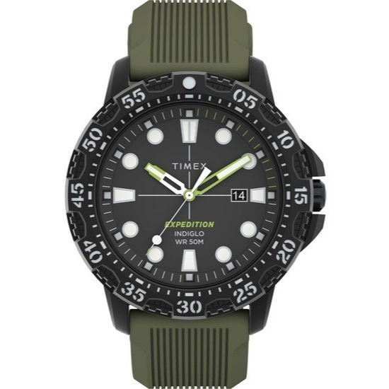 TIMEX TW4B25400 Expedition Gallatin Jam Tangan Pria Original-Indiglo