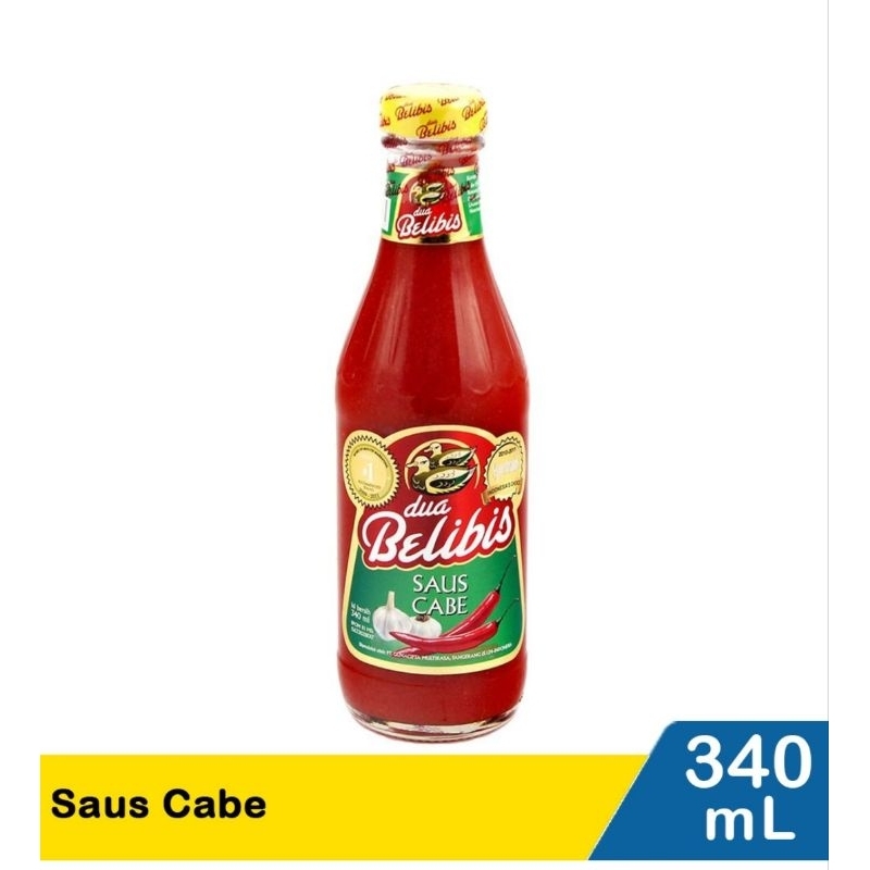 

Saos Sambal Cabe Dua Belibis 340ML