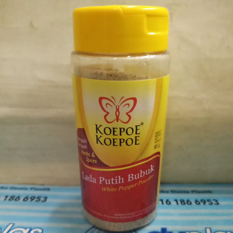 

Lada Putih Bubuk Koepoe Koepoe 85 gram / White Pepper Powder