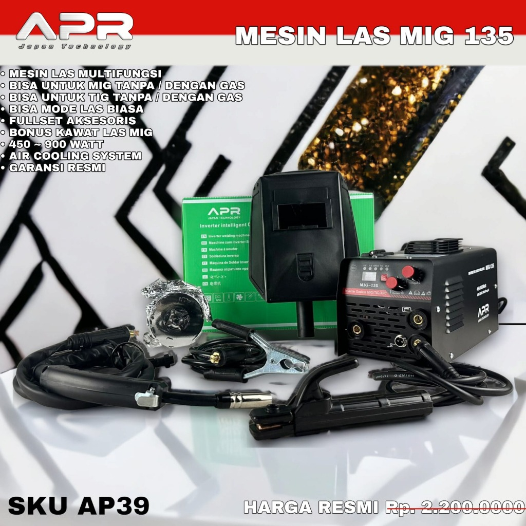 Mesin las mig135a APR JAPAN super awet dan kuat Migi mig tig 135A