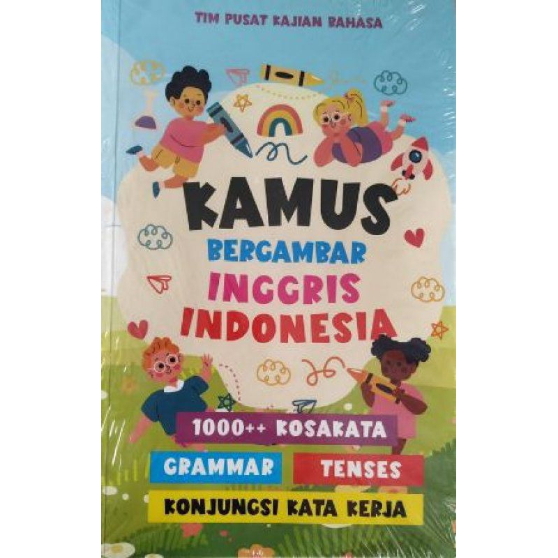 Buku anak kamus bergambar Inggris indonesia