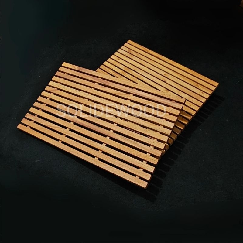 Alas kayu etalase display tatakan roti cake