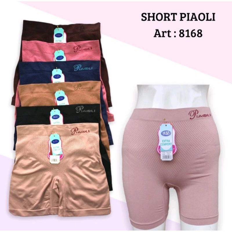Short Pant Wanita  Piaoli 8168 | Hotpant Wanita | Short Pendek Piaoli FREE SIZE