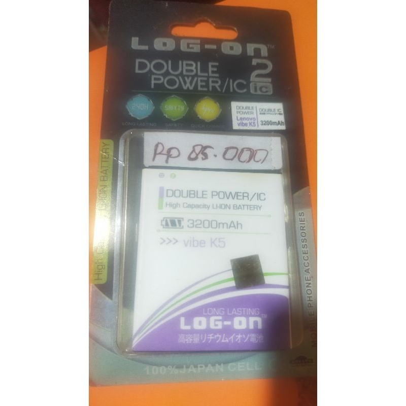 baterai Lenovo vibe k5