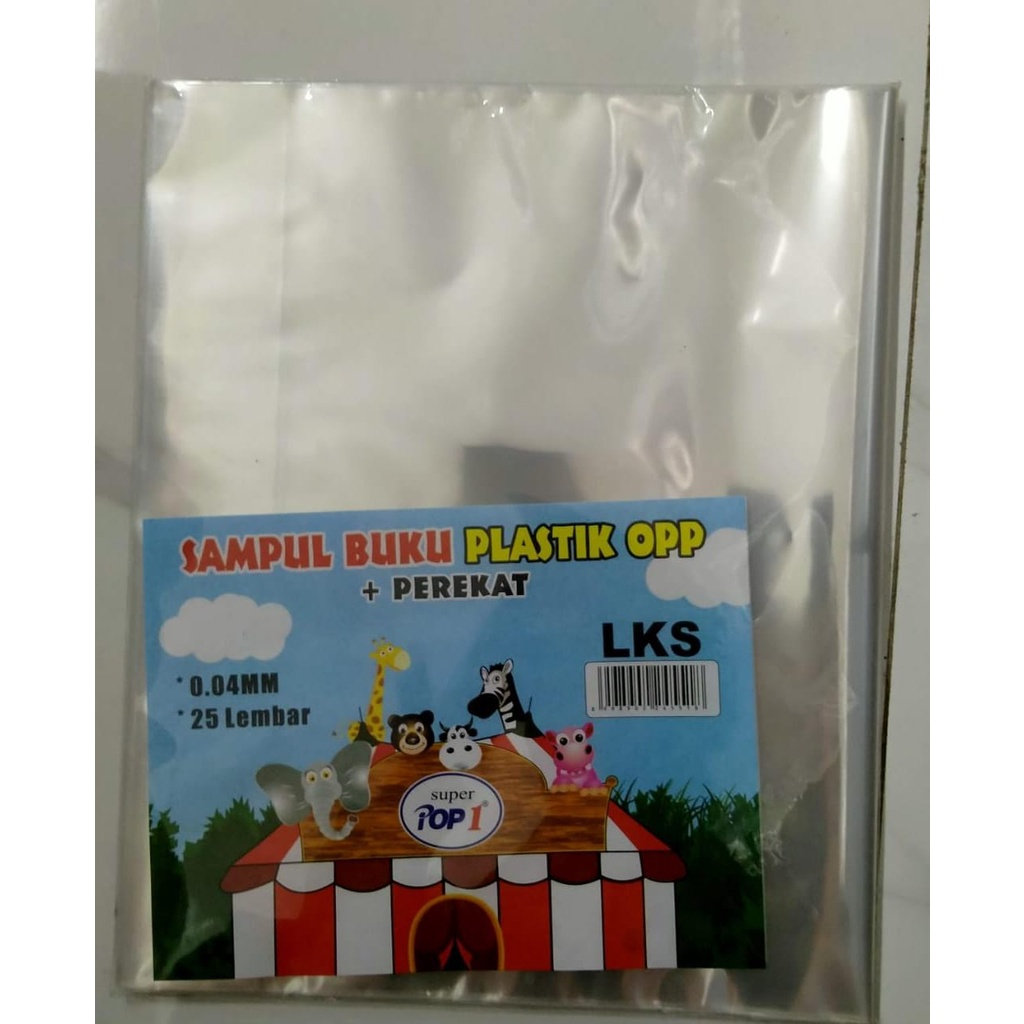 

SAMPUL BUKU / SAMPUL BUKU BENING / SAMPUL BUKU OPP LKS ( PACK )