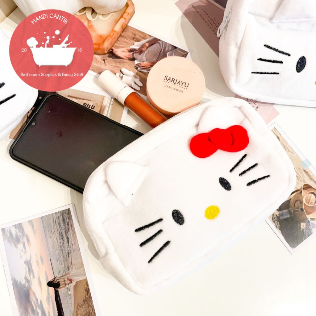 

kotak pensil hello kitty besar uk 20 x 12 cm termurah lucu imut kado unik alat-alat sekolah aesthetic korea original