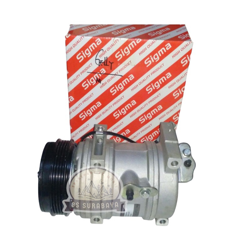 Kompresor Geely MK1 MK2 Ac Mobil Compressor Lengkap(Baru/New)