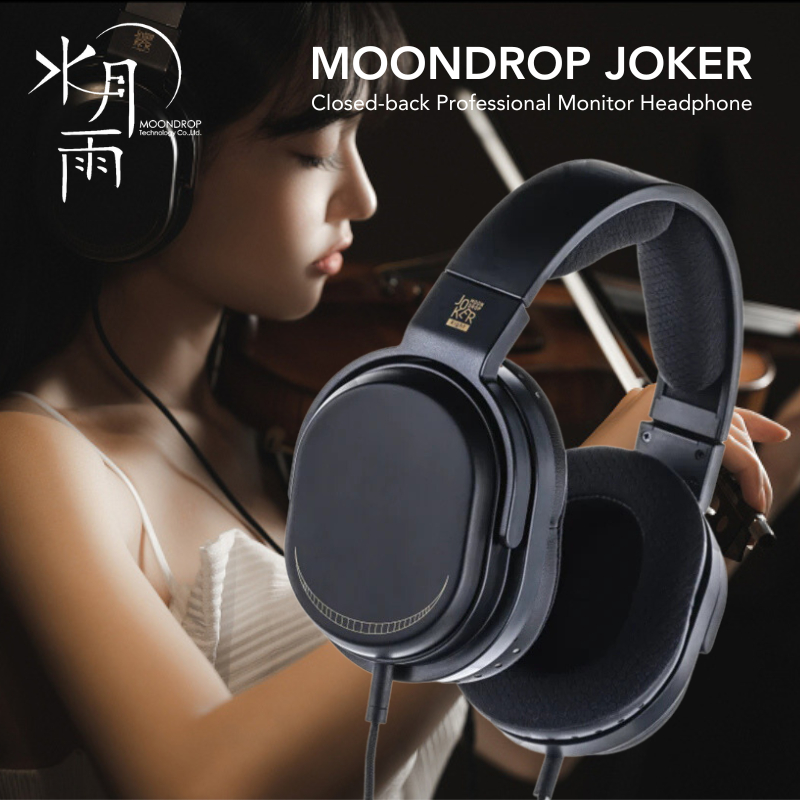 MOONDROP Joker Closed-Back Professional Monitor Headphone