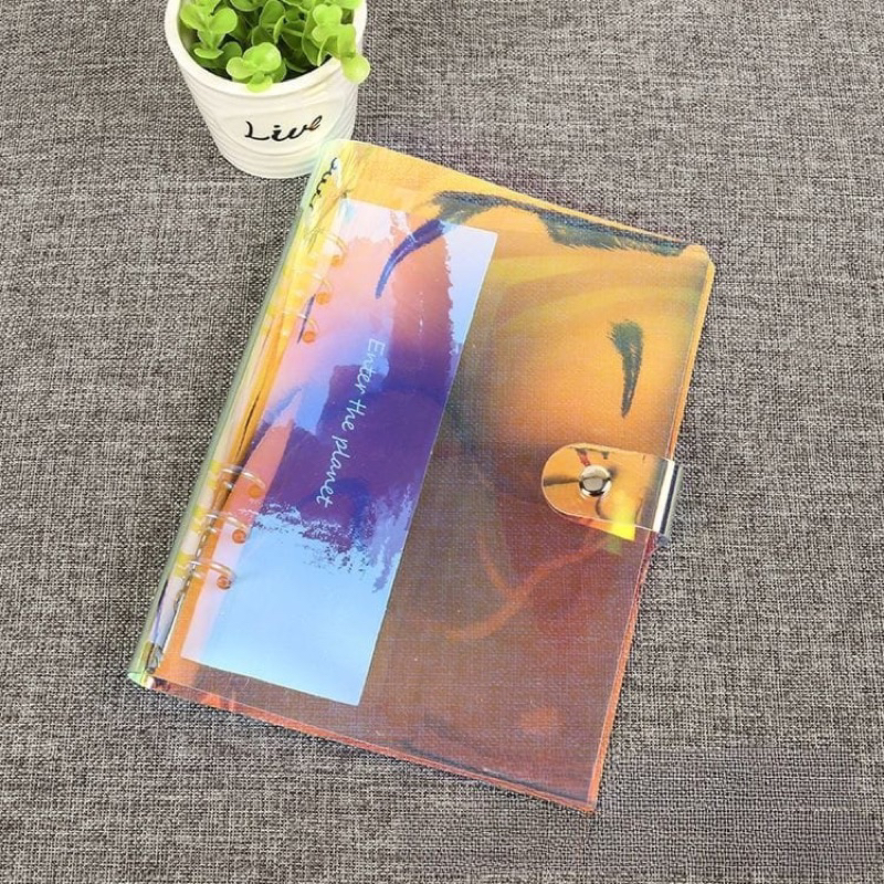 

Binder A5 berhologram dg 6 ring bahan PVC FREE PENGGARIS + KOTAK