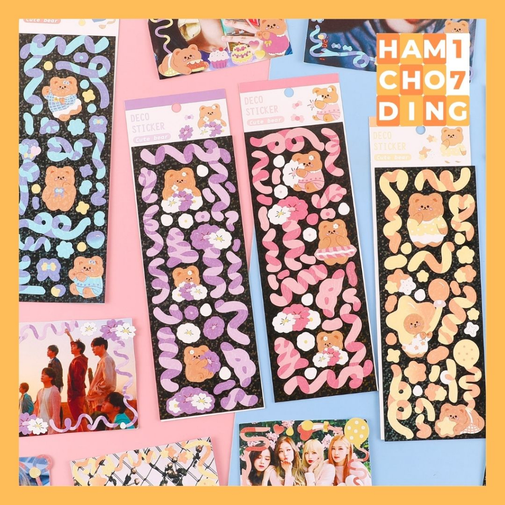 

Stiker Deco conferri Bear Beruang