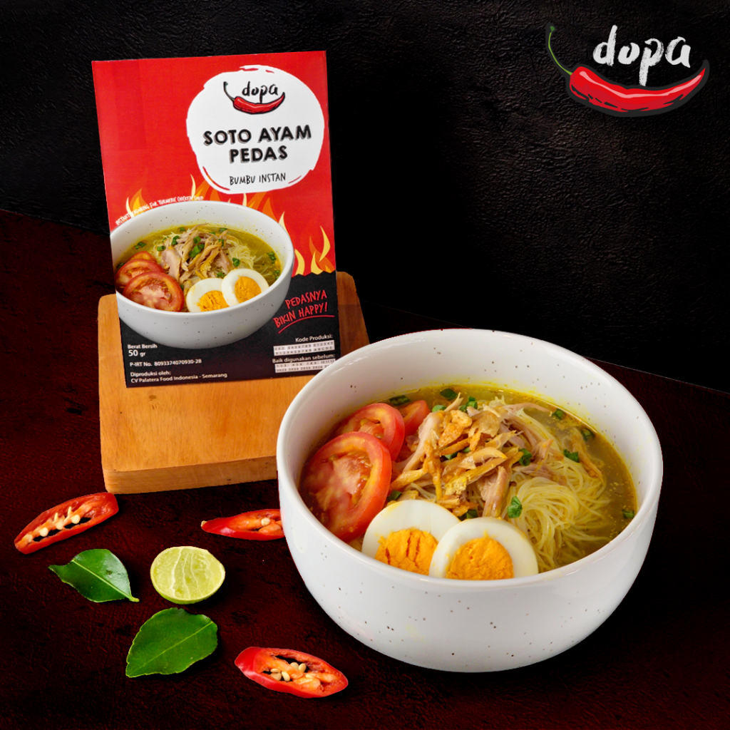 

DOPA Soto Pedas | Bumbu Masak Instan | Bumbu Soto Siap Saji
