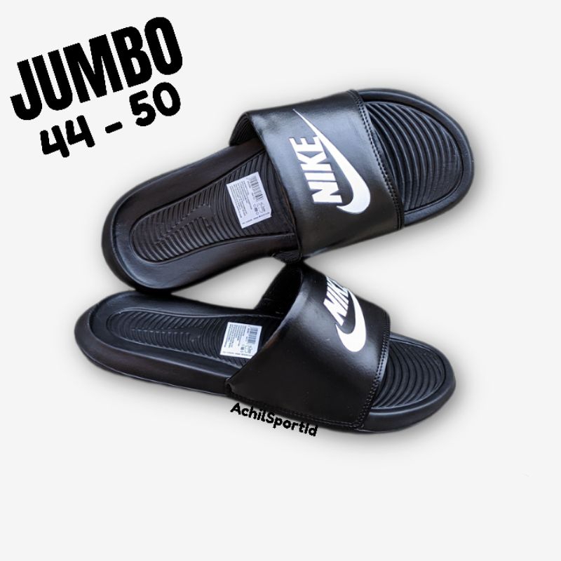 Sandal Selop Jumbo Pria Slip On Sandal Selop Karet Empuk Big Size