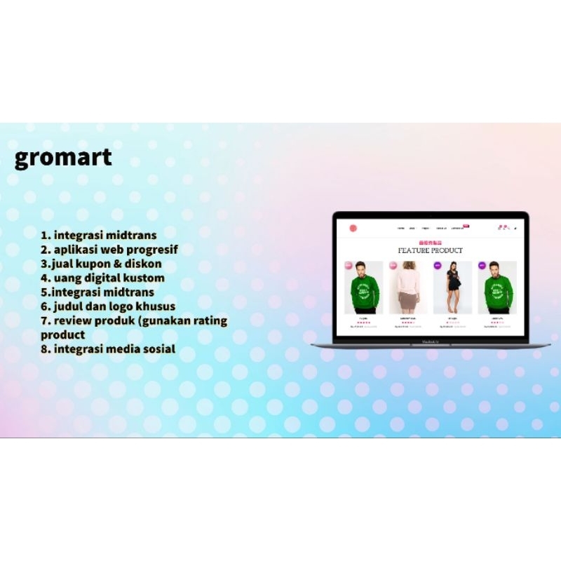 Sistem Aplikasi E-commerce Berbasis Web laravel