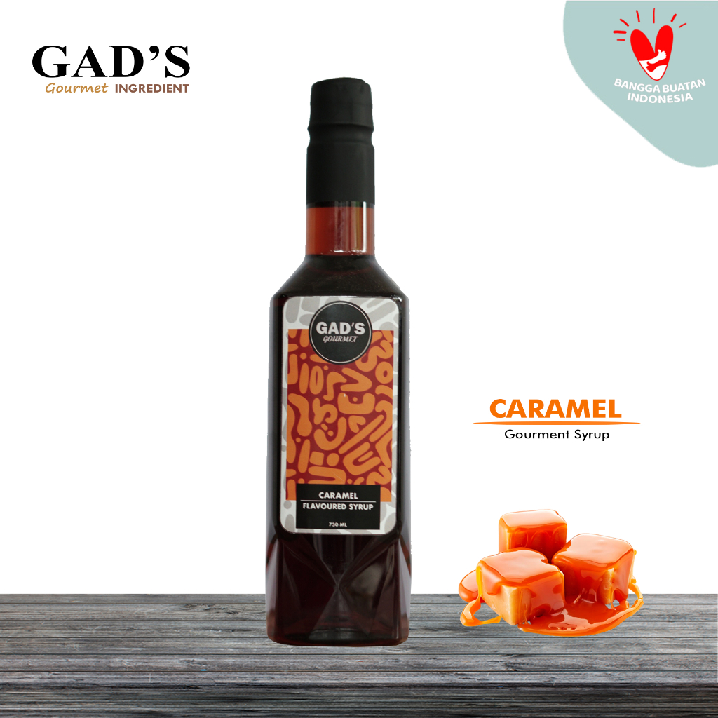 

Sirup Caramel Gads Gourmet Syrup 750 ml