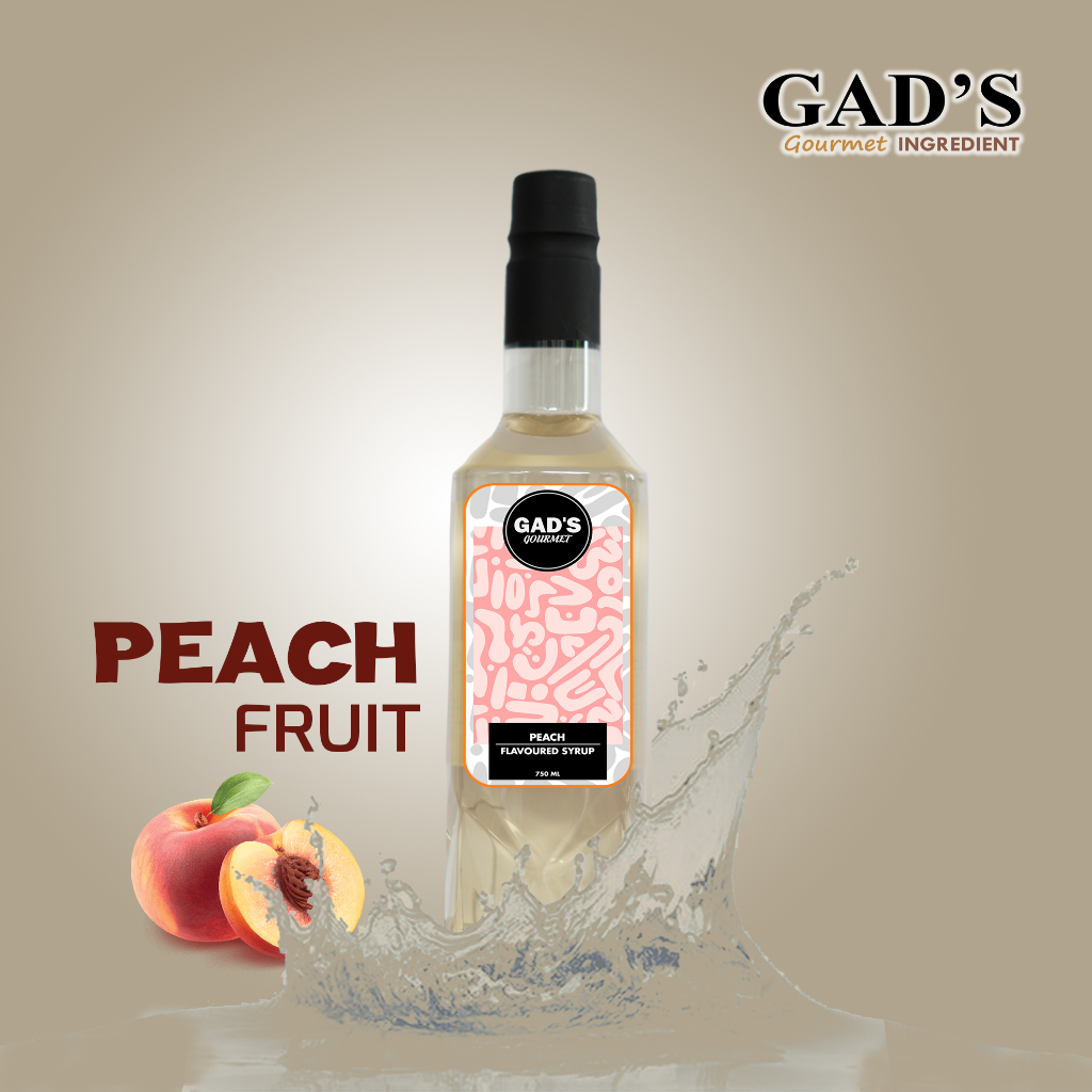 

Sirup Persik / Peach Gads Gourmet Syrup 750 ml