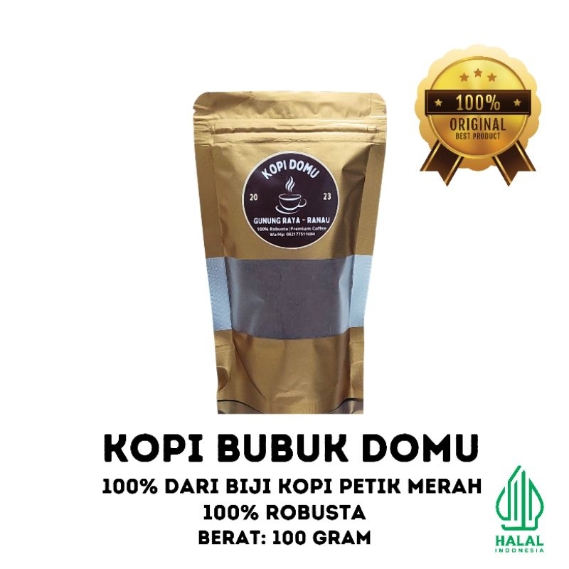 

Kopi Robusta Lampung (Super Premium) biji kopi petik merah